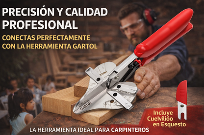 Tijera Multiángulo de Corte Pro Precisión Ajustable – Cortes Perfectos 45° a 90°