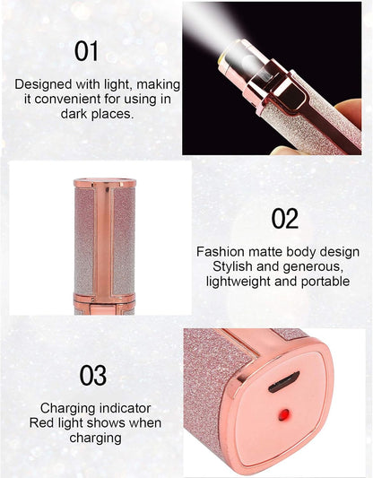 Depilador facial y cejas 2 en 1 2025